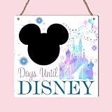 Pixie's Gifts Days Until Disney Chalkboard Plaque 18cm x 18.5cm view 9