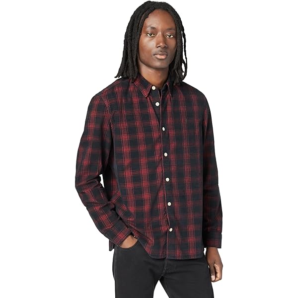 ALLSAINTS シャツ Amazon.com: AllSaints Men's Gleason Long Sleeve Shirt, Blue