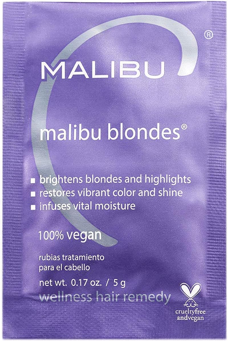 Malibu C Blondes Weekly Brightener 5g Vitamin Complex for Blonde Highlighted
