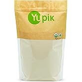 Yupik Organic Amaranth Flour 1kg, USDA Certified, Gluten-Free, Non-GMO, Vegan, Kosher, Finely Milled Nutty Flour, Non-Flavour