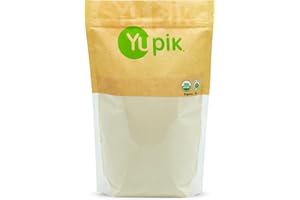 Yupik Organic Amaranth Flour 1kg, USDA Certified, Gluten-Free, Non-GMO, Vegan, Kosher, Finely Milled Nutty Flour, Non-Flavour