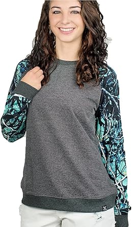 muddy girl pullover camo hoodie