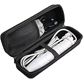 inDomit Travel Case Compatible with NuDerma Professional Skin Therapy Wand,Lightweight,Black(CASE ONLY)