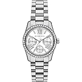 Michael Kors Women's Watch, Lexington Multifunction Stainless Steel Watch for Women