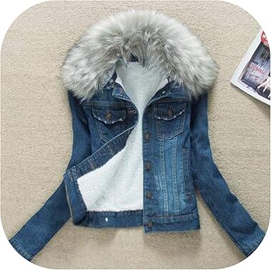 warm denim jacket womens