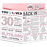 ATTLVV 30th Birthday Card,30th Birthday Decorations for Her,Happy 30th Birthday Gifts for Women,Funny 30 Years Old Bday Gift for Sister Friends