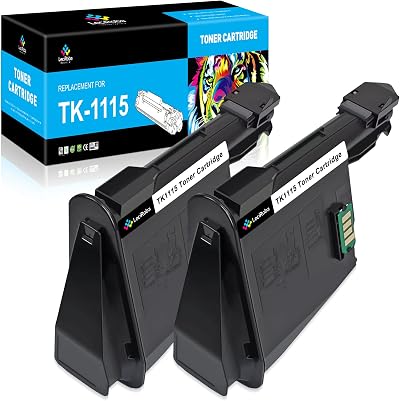 LeciRoba TK-1115 Toner 2PK Black for Kyocera FS-1041 FS-1220MFP FS-1320MFP