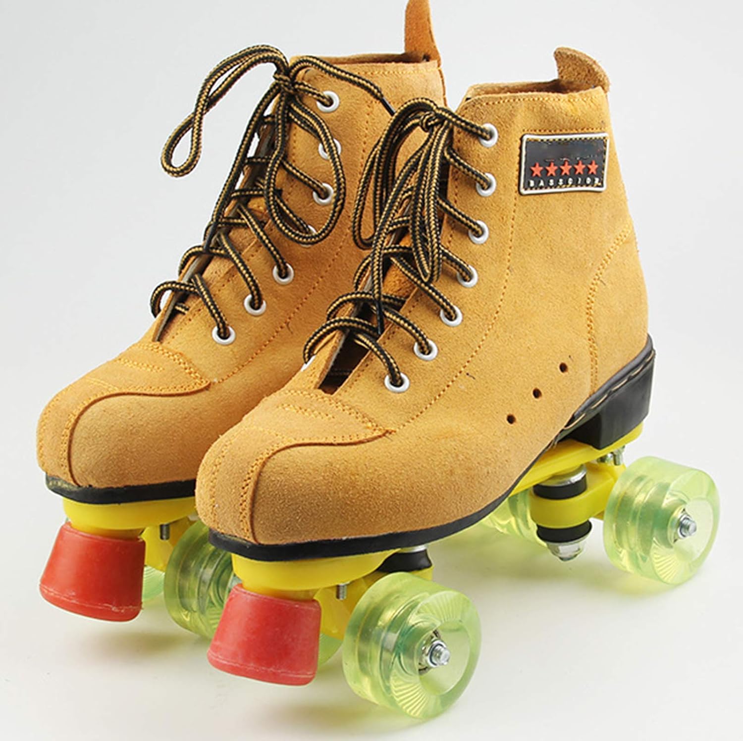 Roller Skating Leather Roller Skates, Size EU36EU45 Kids Boys Skate