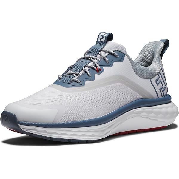 Amazon.com | FootJoy Men's FJ Quantum Golf Shoe, Grey/White/Blue