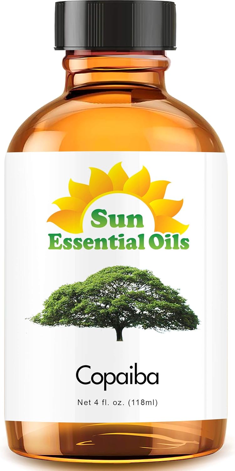 Copaiba Essential Oil (Huge 4oz Bottle) Bulk Copaiba Oil - 4 Ounce