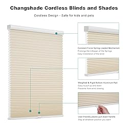 Changshade Cordless Cellular Shades, Light