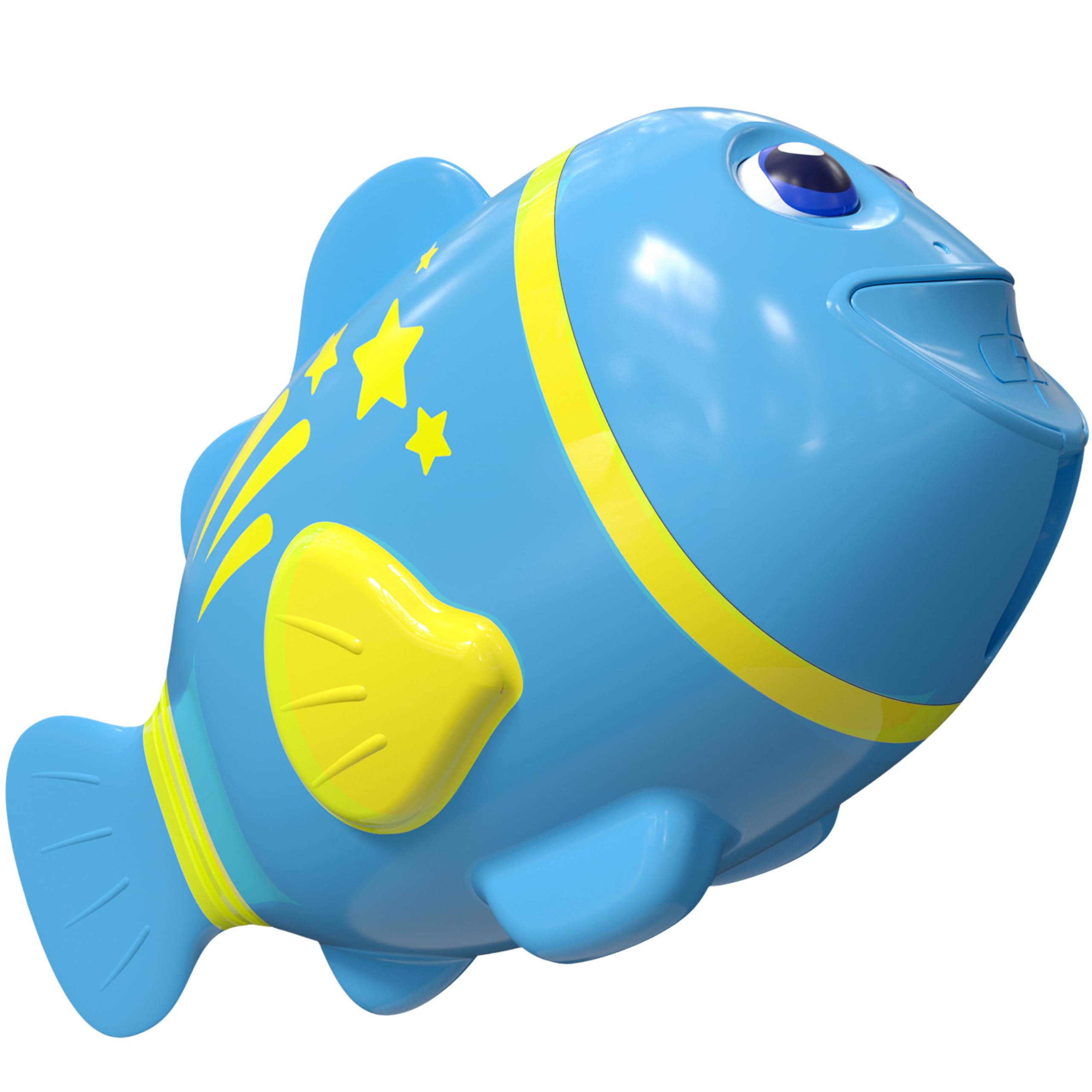 Photo 1 of Rechargeable Swimming Fish Toy, Light up Bath Toys with Temp-Color Eyes for Baby Bath, Alive Pool Diving Toys for Kids Ages 4-8, Toddler Bathtub, Water Table