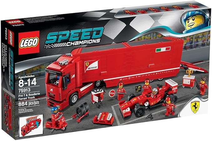 Lego ferrari truck