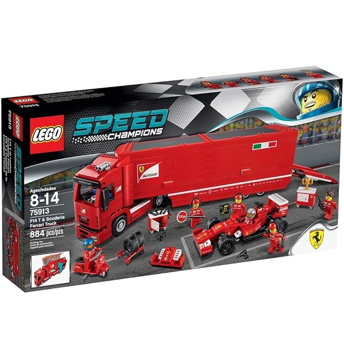 Lego ferrari truck