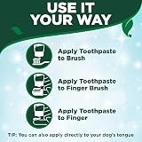 Vet's Best Dental Gel Toothpaste for Dogs 100g with Finger Brush view 7