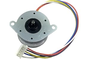 EX ELECTRONIX EXPRESS Stepper Motor Unipolar, 120Ω Coil, 7.5 Degrees per Step, 5V DC