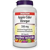 Webber Naturals Apple Cider Vinegar, 240 Capsules, Sugar Free