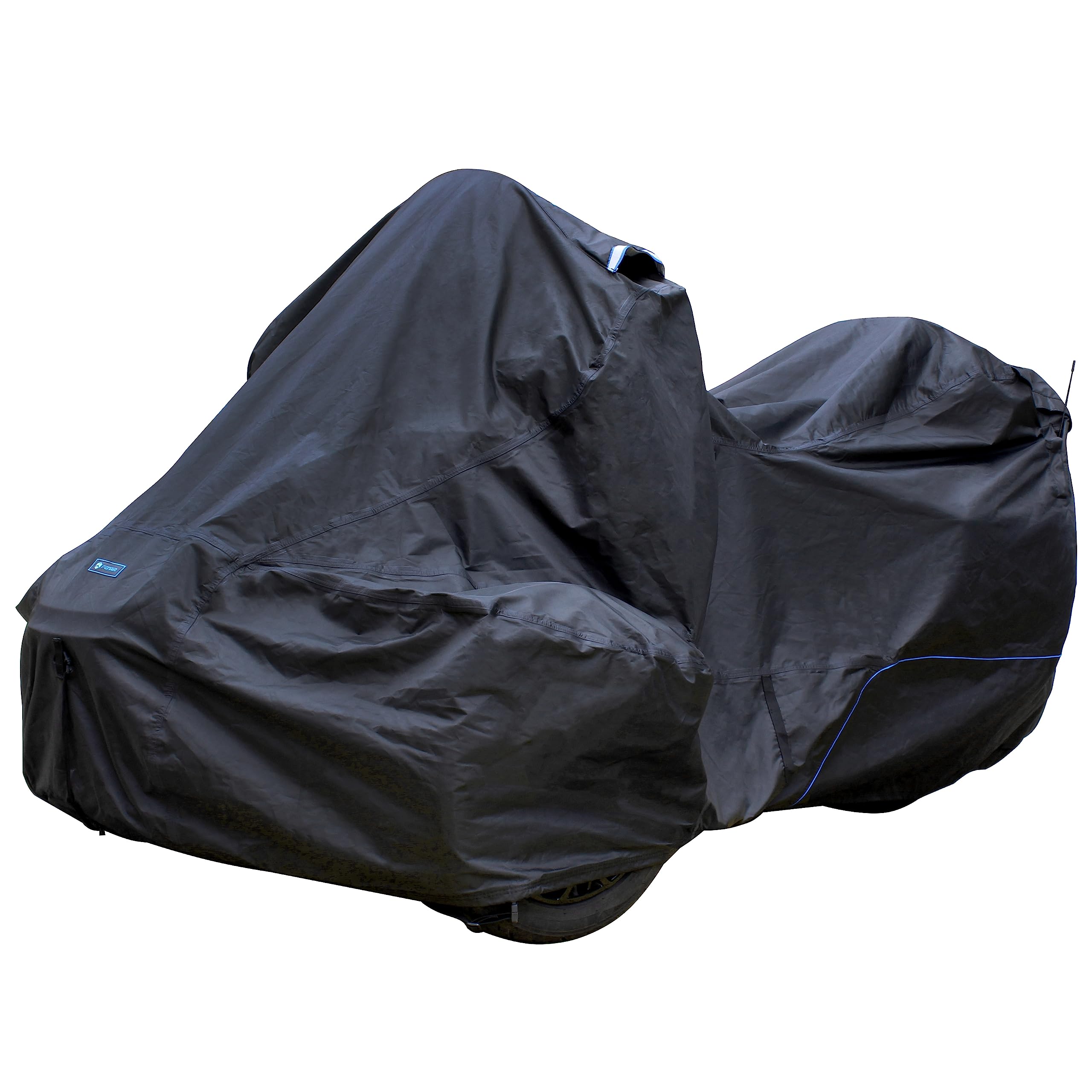 Photo 1 of Fenrir Three Wheel Motorcycle Cover All Season Protection Waterproof Outdoor Storage Antenna Hole Quick Release Luggage Design Compatible with Can AM Spyder RT Limited/Sea-to-Sky Spyder F3 Limited