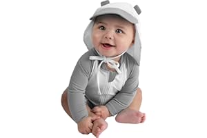 Cuddle Club Baby and Toddler One-Piece Swimsuit | UPF 50+ All-Day UV Protection Infant Sunsuit