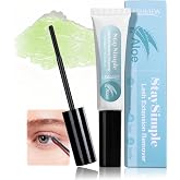 LASHVIEW Lash Remover Cream for Eyelash Clusters Lash Extension Low Irritation Lash Glue Remover with Spiral Brush at Home or Salon Use, Gentle Aloe Formula, 10g（Suitable for CM60 Glue）