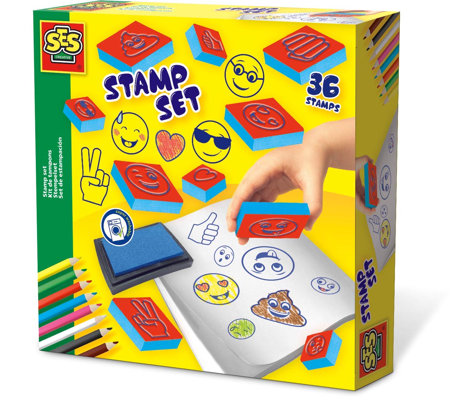 SES 14961 Emoticons Stamp Set