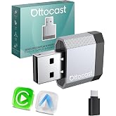 OTTOCAST Mini Nova 2026 Wireless CarPlay &amp; Android Auto Adapter, Ultra-Compact 2-in-1 Dongle, 5-Second Auto-Connect, iOS 10+ &amp; Android 11+