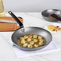 Restaurantware Met Lux 11 Inch Fry Pans, 6 No-Stick