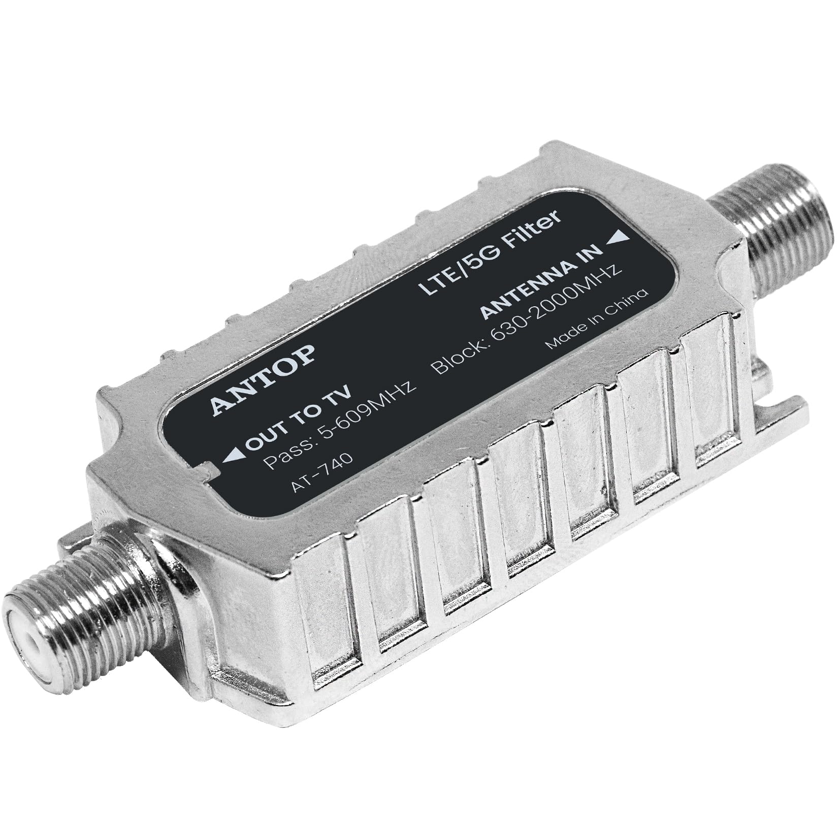 ANTOP LTE Filter for TV Antenna,5G LTE Filter to Reduce Interference for Purifier Signal,AT-740