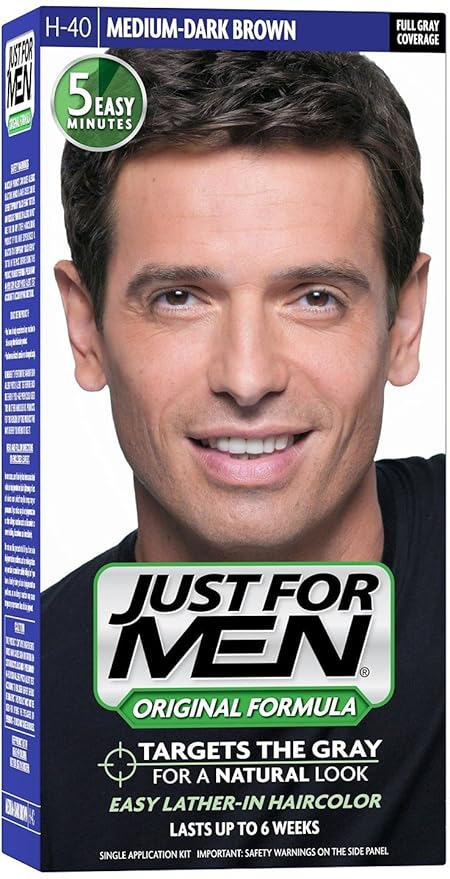 Buy Just For Men Hair Color H 40 Medium Dark Brown 1 Ea Pack Of