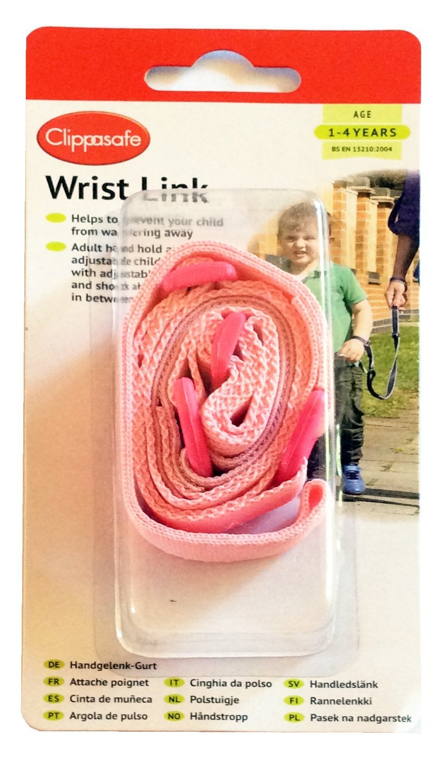 CLIPPASAFE Wrist Link - Multicoloured