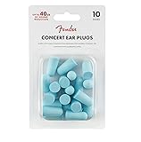 Fender Concert Ear Plugs, Daphne Blue, 10-Pair