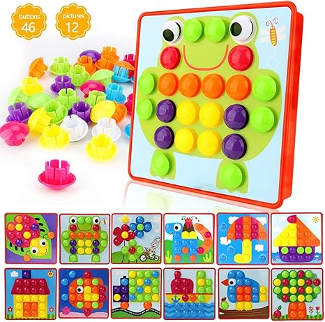 button art mosaic pegboard