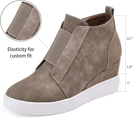 journey wedge sneakers