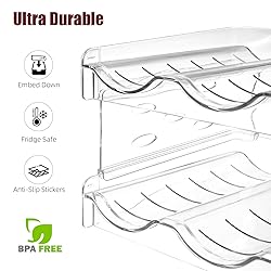 YENXIKU Wine Rack for Countertop, Fridge, Inside