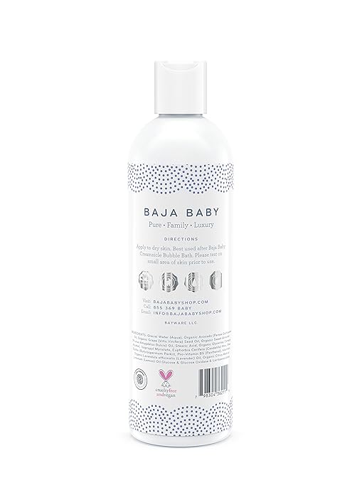 baja baby lavender body lotion