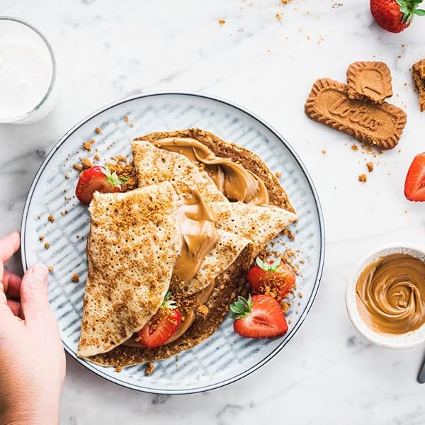 LOTUS BISCOFF COOKIE BUTTER SPREAD, CREAMY, NON GMO + VEGAN, 25.4OZ
