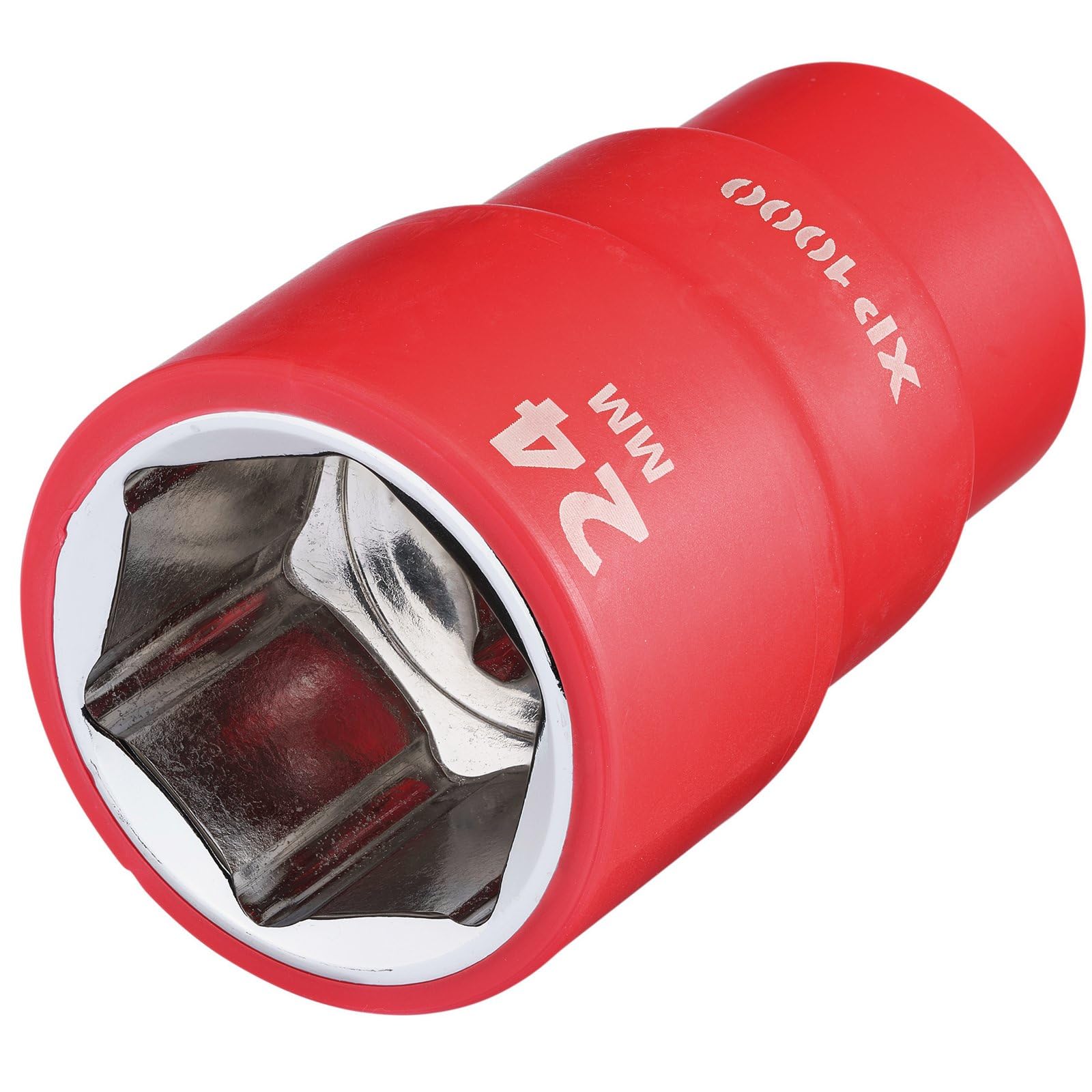 Draper XP1000 18042 VDE Socket, 1/2" Sq. Dr., 24mm