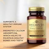 Solgar Vitamin D3 55 mcg 2200 IU Vegetable Capsules 50 count view 5