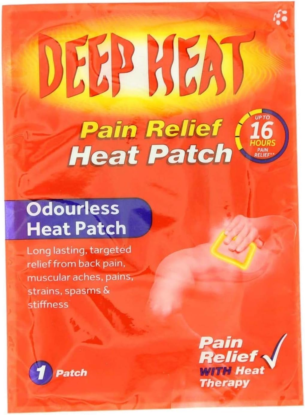 Deep Heat Patch Single 1 Pack