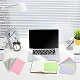 Thboxes A6 Ruled Index Cards 600 Pcs with Metal Binder Ring 6 Colors view 6