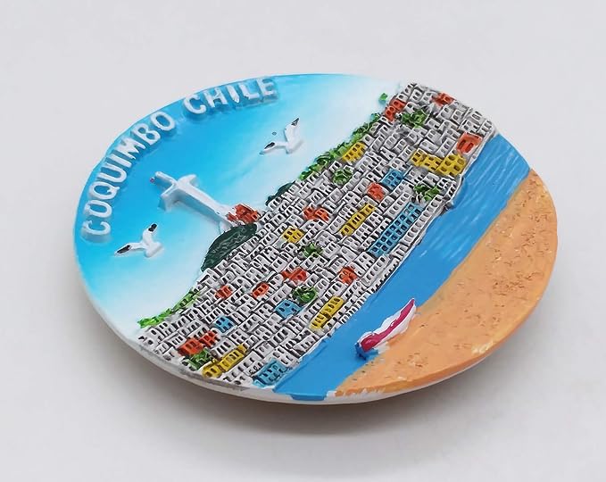 MUYU Magnet Coquimbo Chile 3D imán de Nevera Recuerdo Regalo ...