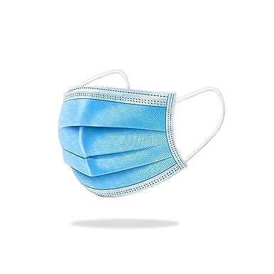 Zpack Protector 3 Ply SSMMS MeltBlown Disposable mask with nose wire, BFE>95%,