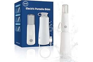 Portable Bidet for Travel, Leak-Proof Peri Bottle, Handheld Electric Bidets with Three Smart Modes for Men and Women, Super E