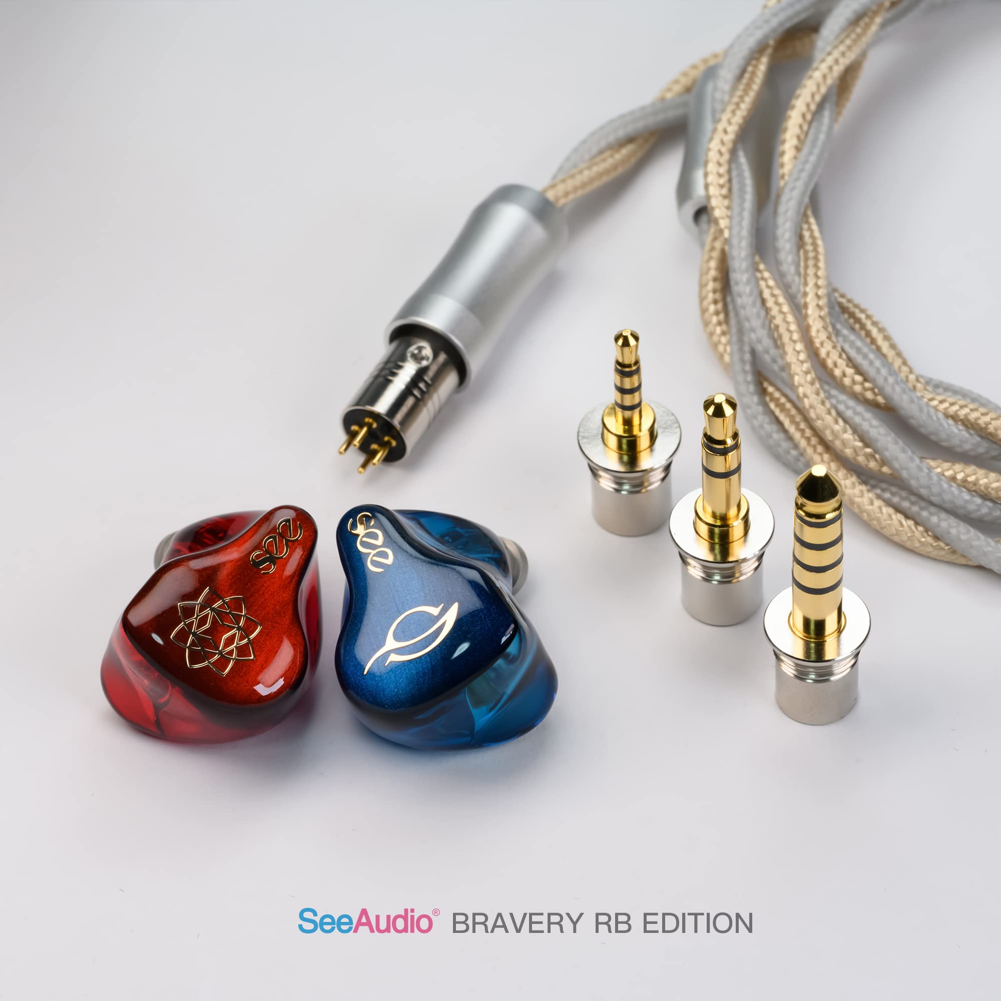 と*ら様 SeeAudio Bravery AE Blue 限定色 と*ら様 SeeAudio Bravery