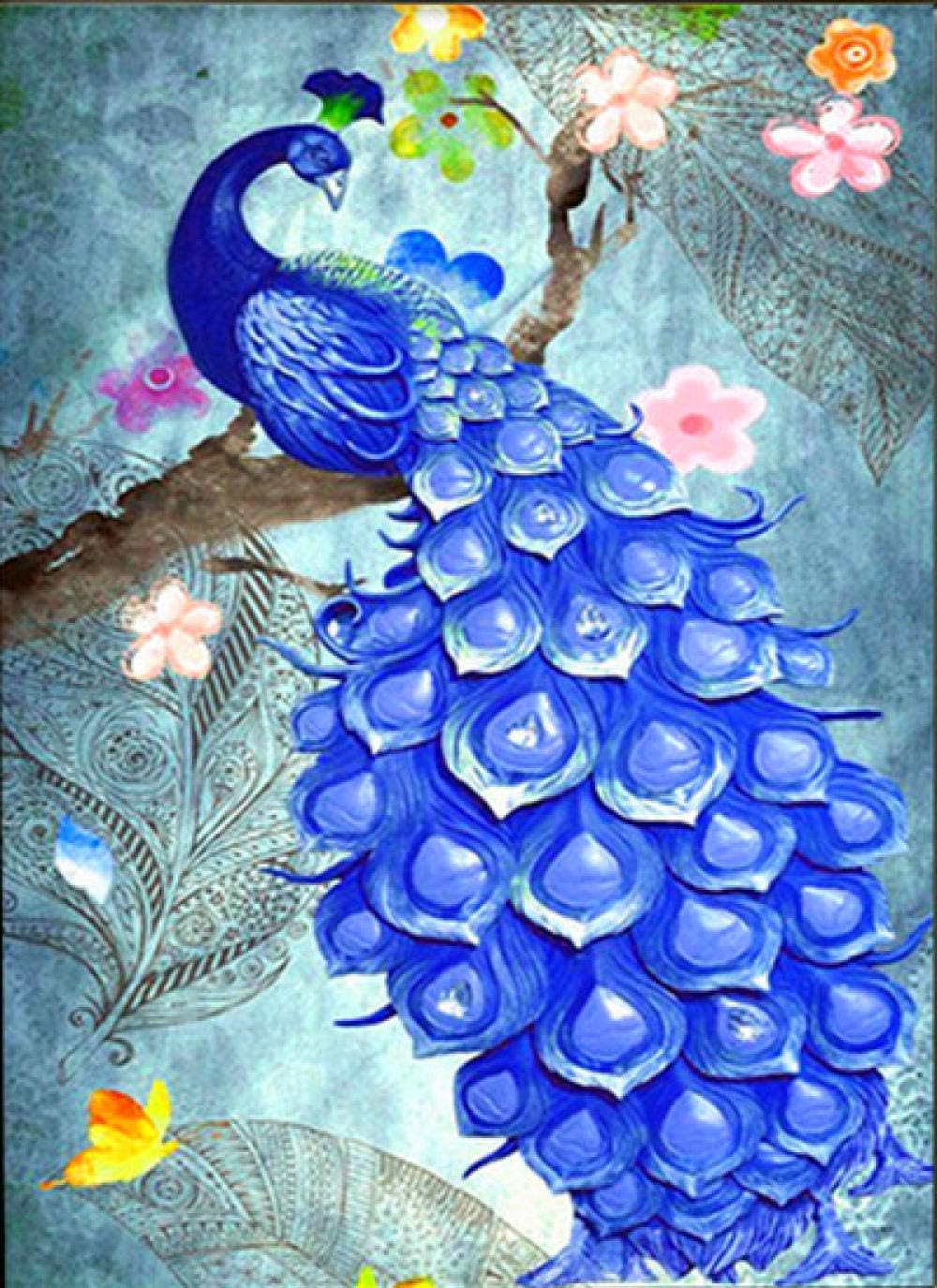 Diamond Painting Kits for Adultsanimal Peacock Love Gift Art Perfect for Relaxation and Home Wall Decor
