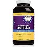 Amazon Com Nutrigold Triple Strength Omega 3 Fish Oil Supplement Better Absorbed Tg Form Made In Usa 5 Star Certified Consumerlab Approved Certified Sustainable Health Personal Care
