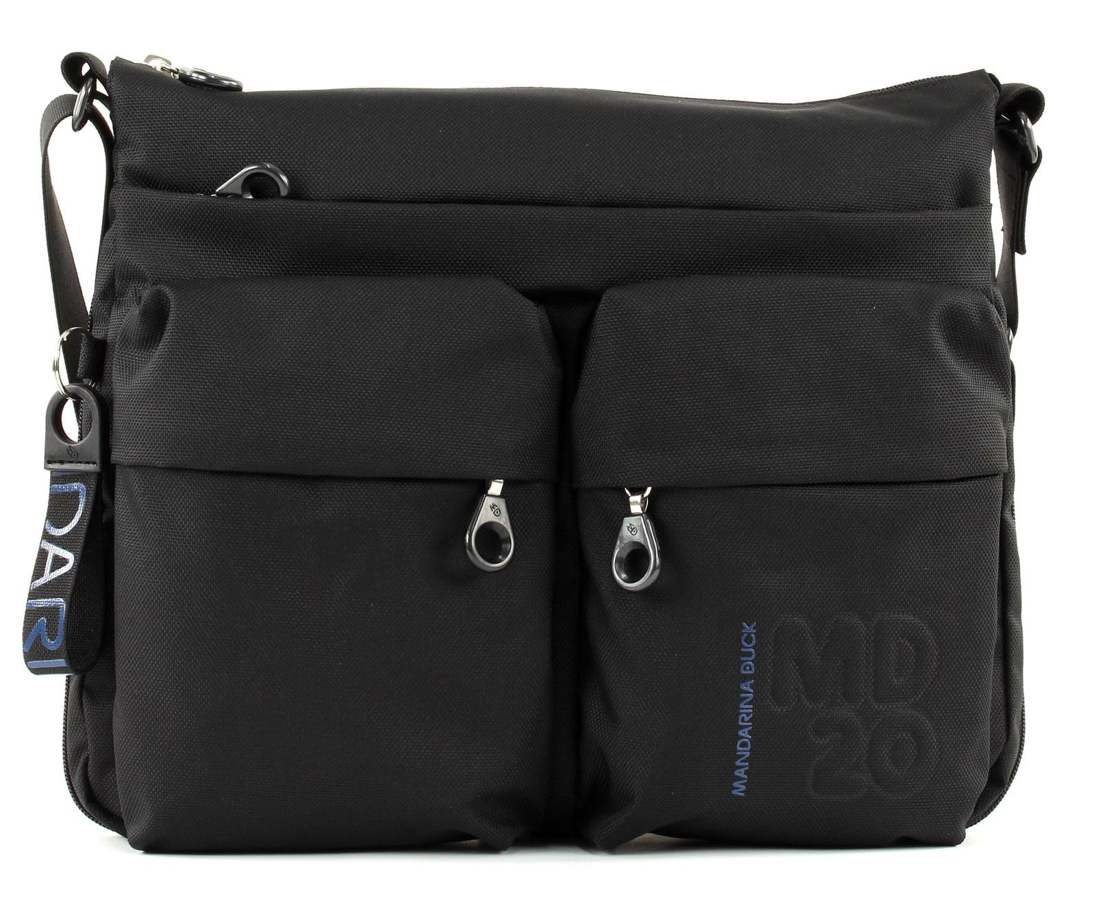 Mandarina Duck Women's MD 20 P10QMTX6 Crossbody Bag, Black, 32x28x10 (L x H x W)