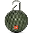 JBL Clip 3, Forest Green - Waterproof, Durable & Portable Bluetooth Speaker - Up to 10 Hours of Play - Includes Noise-Cancelling Speakerphone & Wireless Streaming