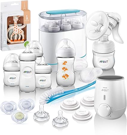 avent set with sterilizer and bottle warmer