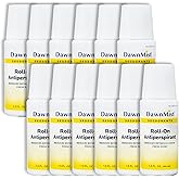 Dukal RD15 DawnMist Roll On Antiperspirant & Deodorant, Fresh Scent, Travel Size, 1.5oz,12 pack